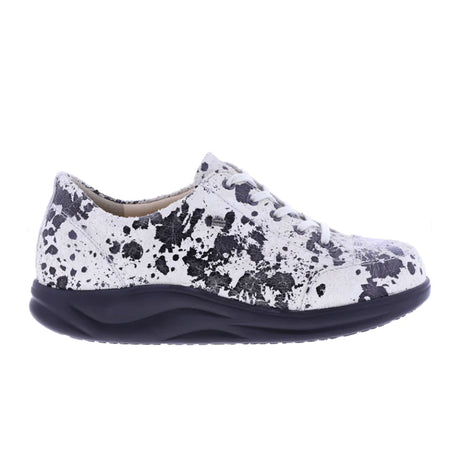 Finn Comfort Ikebukuro Lace Up (Women) - Nero/Schwarz Div/Nur Dress-Casual - Lace Ups - The Heel Shoe Fitters