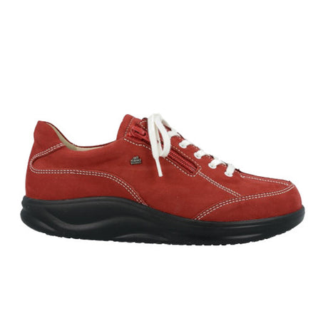 Finn Comfort Otaru Lace Up (Women) - Redwine Pata Dress-Casual - Lace Ups - The Heel Shoe Fitters