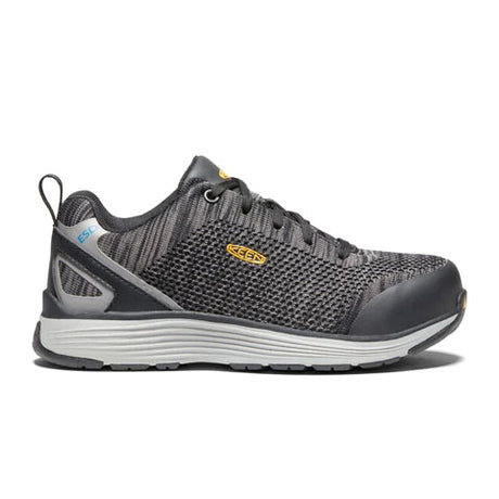 Keen Utility Sparta ESD Low Composite Toe Work Shoe(Women) - Black/Grey Flannel Boots - Work - Low - Composite Toe - The Heel Shoe Fitters