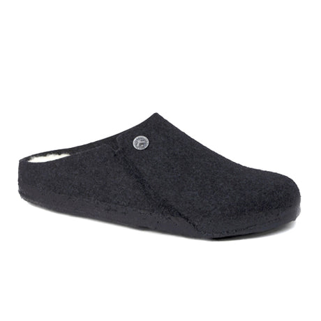 Birkenstock Zermatt Shearling Narrow Slipper (Women) - Anthracite/Natural Dress-Casual - Slippers - The Heel Shoe Fitters