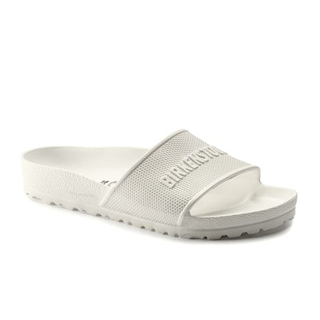 Birkenstock Barbados EVA Slide Sandal (Unisex) - White Sandals - Slide - The Heel Shoe Fitters