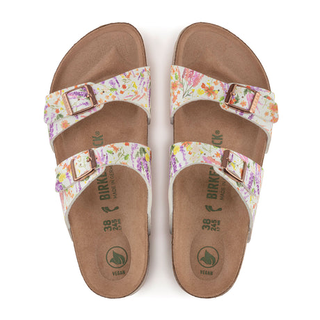 Birkenstock Sydney Vegan Birko-Flor Slide Sandal (Women) - Light Rose Sandals - Slide - The Heel Shoe Fitters