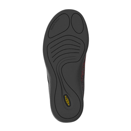 Keen Howser Wrap Slip-on (Women) - Red Plaid/Black Dress-Casual - Slip Ons - The Heel Shoe Fitters
