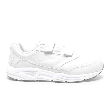 Brooks Addiction Walker V-Strap Walking Shoe (Men) - White Athletic - Walking - The Heel Shoe Fitters