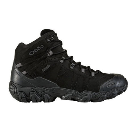 Oboz Bridger Mid B-DRY Hiking Boot (Men) - Midnight Black Hiking - Mid - The Heel Shoe Fitters