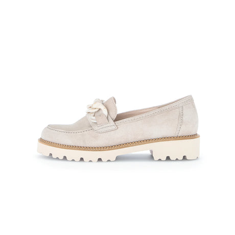 Gabor 25240 Chain Loafer (Women) - Natural Dress-Casual - Loafers - The Heel Shoe Fitters