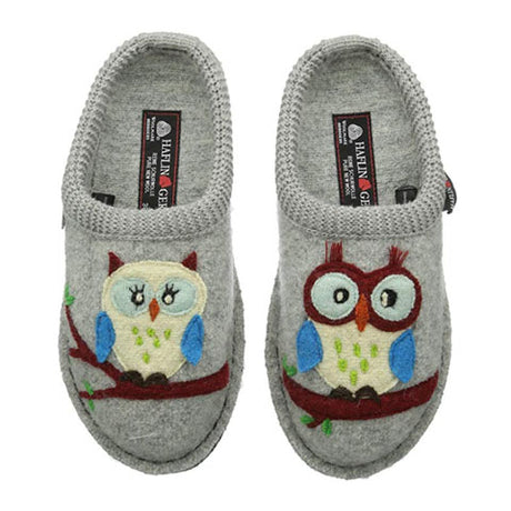 Haflinger Olivia Slipper (Women) - Silver Grey Dress-Casual - Slippers - The Heel Shoe Fitters