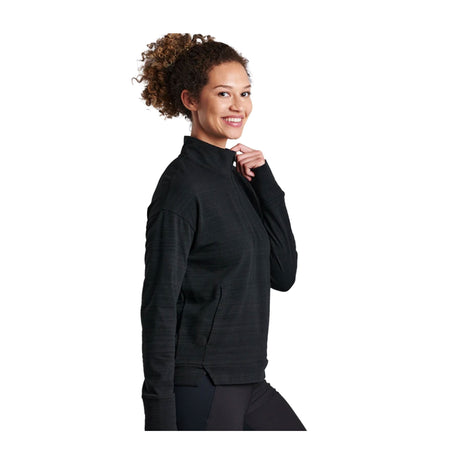 Kuhl Accel 1/2 Zip Long Sleeve Top (Women) - Black  - The Heel Shoe Fitters