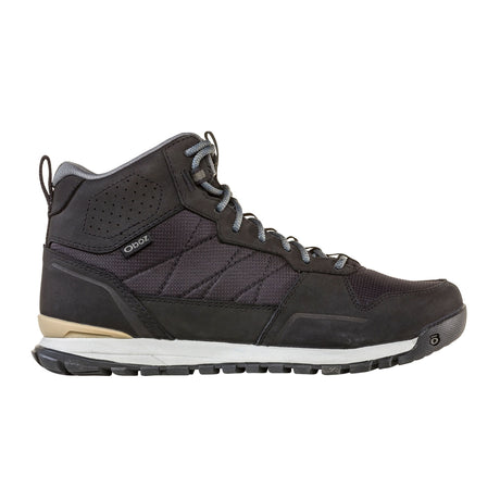 Oboz Bozeman Mid Hiking Boot (Men) - Black Hiking - Mid - The Heel Shoe Fitters