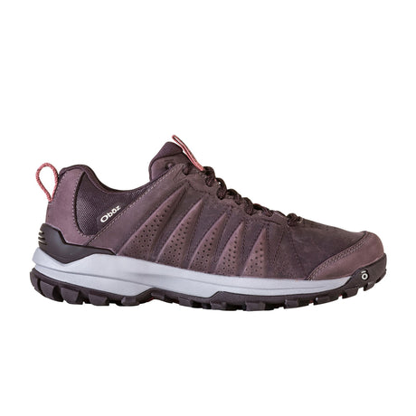 Oboz Sypes Low Leather B-DRY Hiking Shoe (Women) - Peppercorn Hiking - Low - The Heel Shoe Fitters