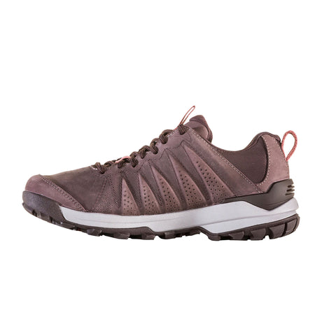 Oboz Sypes Low Leather B-DRY Hiking Shoe (Women) - Peppercorn Hiking - Low - The Heel Shoe Fitters