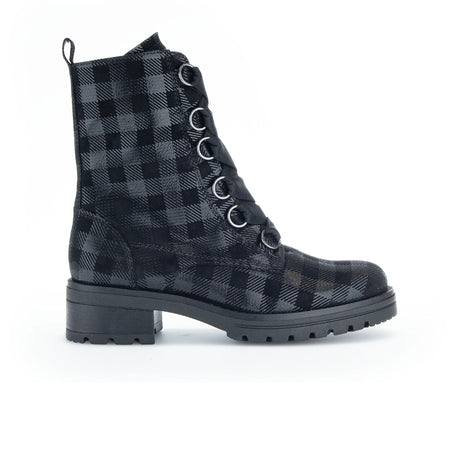 Gabor 92784-67 Lug Sole Army Boot (Women) - Chess Boots - Fashion - Mid Boot - The Heel Shoe Fitters