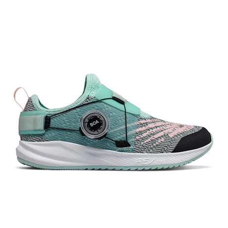 New Balance FuelCore Reveal Running Shoe (Children) - Bali Blue/Black/Cherry Blossom Athletic - Running - Cushion - The Heel Shoe Fitters