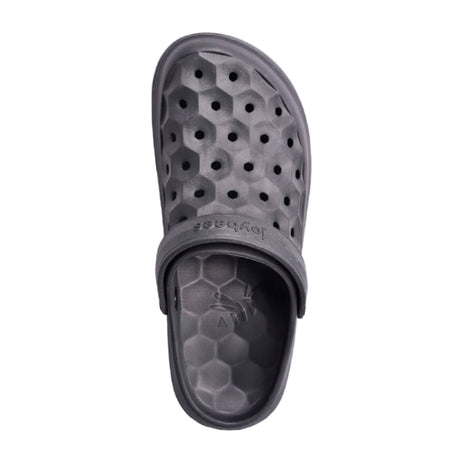 Joybees Varsity Clog (Unisex) - Charcoal Sandals - Clog - The Heel Shoe Fitters