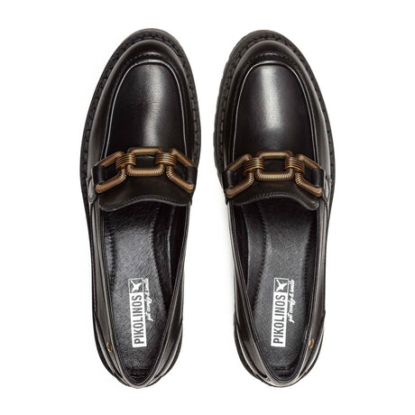 Pikolinos Aviles W6P-3742 Loafer (Women) - Black Dress-Casual - Loafers - The Heel Shoe Fitters