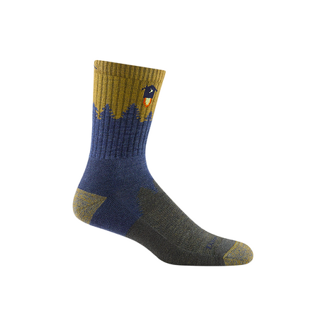 Darn Tough Number 2 Midweight Micro Crew Sock with Cushion (Men) - Denim Accessories - Socks - Performance - The Heel Shoe Fitters